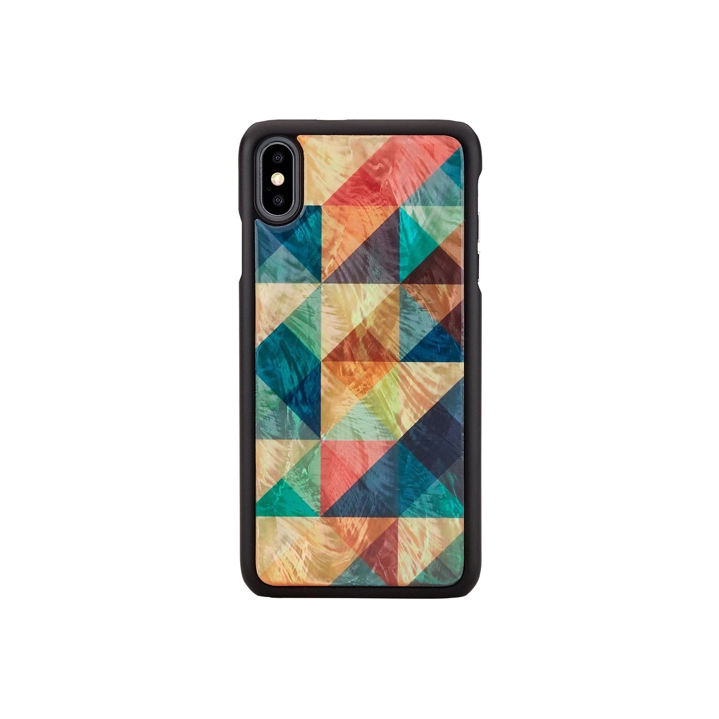 Ikins SmartPhone case iPhone XS Max mosaic black
