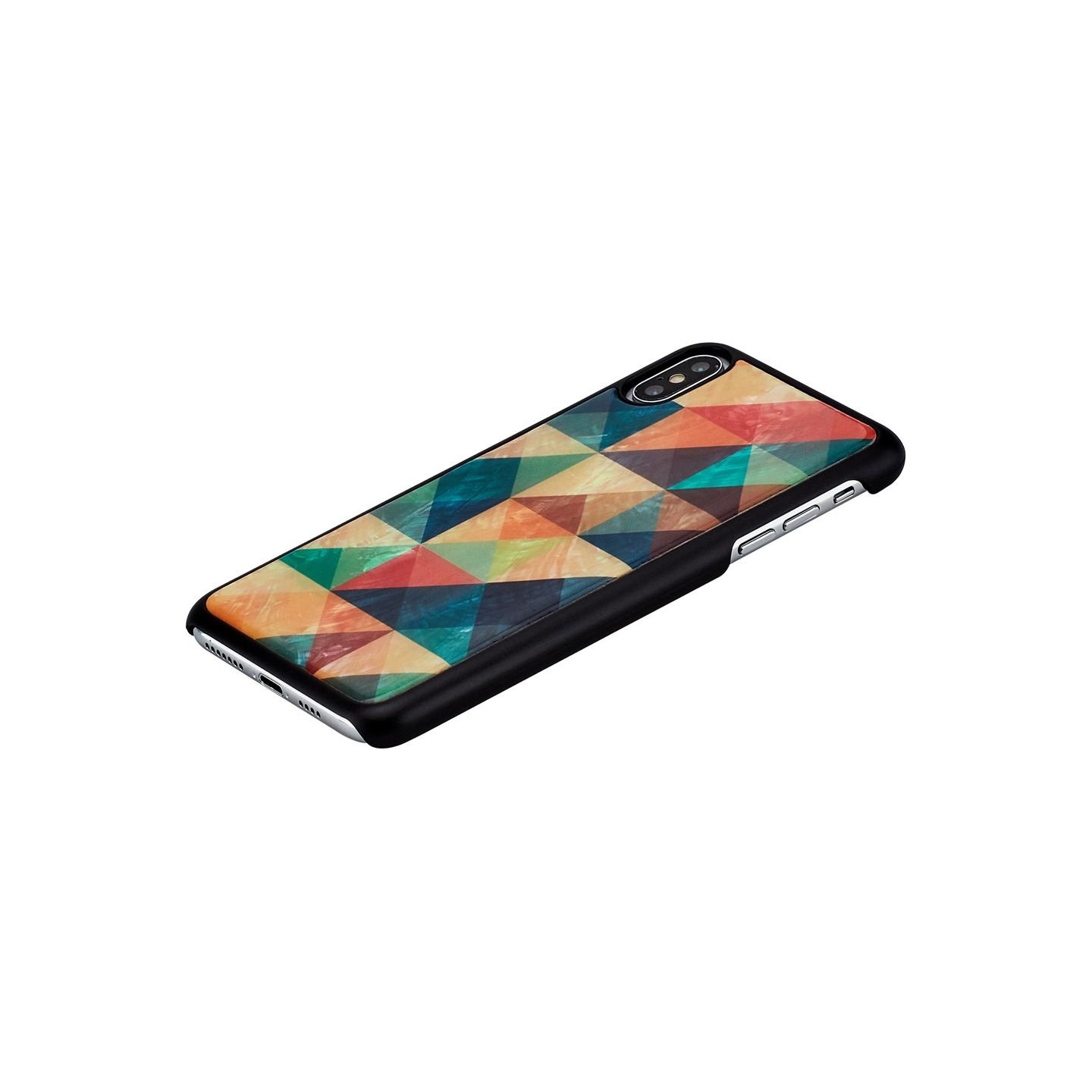 Ikins SmartPhone case iPhone XS Max mosaic black