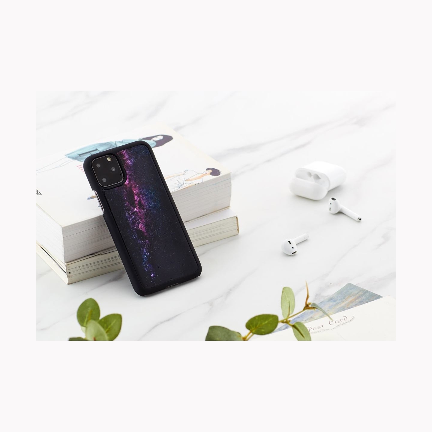 Ikins SmartPhone case iPhone 11 Pro milky way black