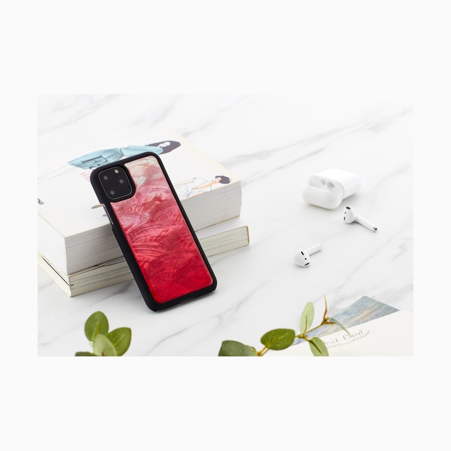 Ikins SmartPhone case iPhone 11 Pro pink lake black
