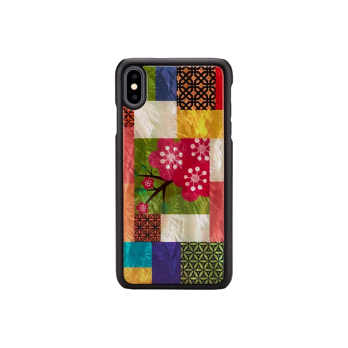 Ikins SmartPhone case iPhone XS Max cherry blossom black