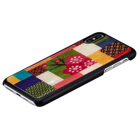 Ikins SmartPhone case iPhone XS Max cherry blossom black
