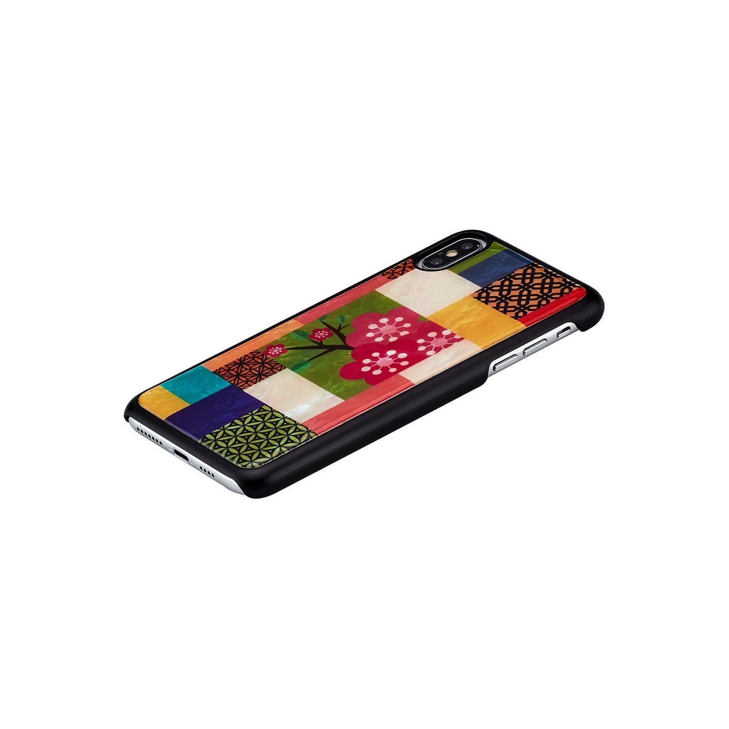 Ikins SmartPhone case iPhone XS Max cherry blossom black