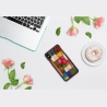 Ikins SmartPhone case iPhone XS Max cherry blossom black