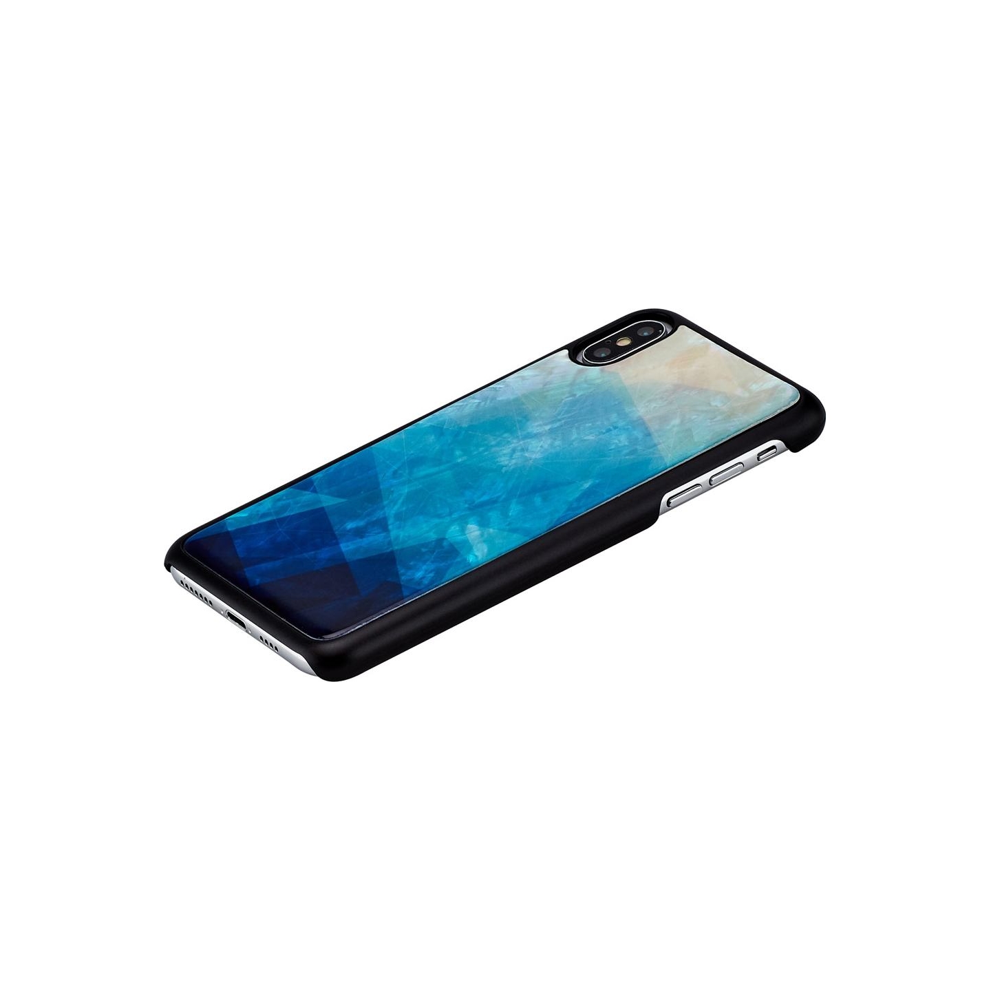 Ikins SmartPhone case iPhone XS Max blue lake black