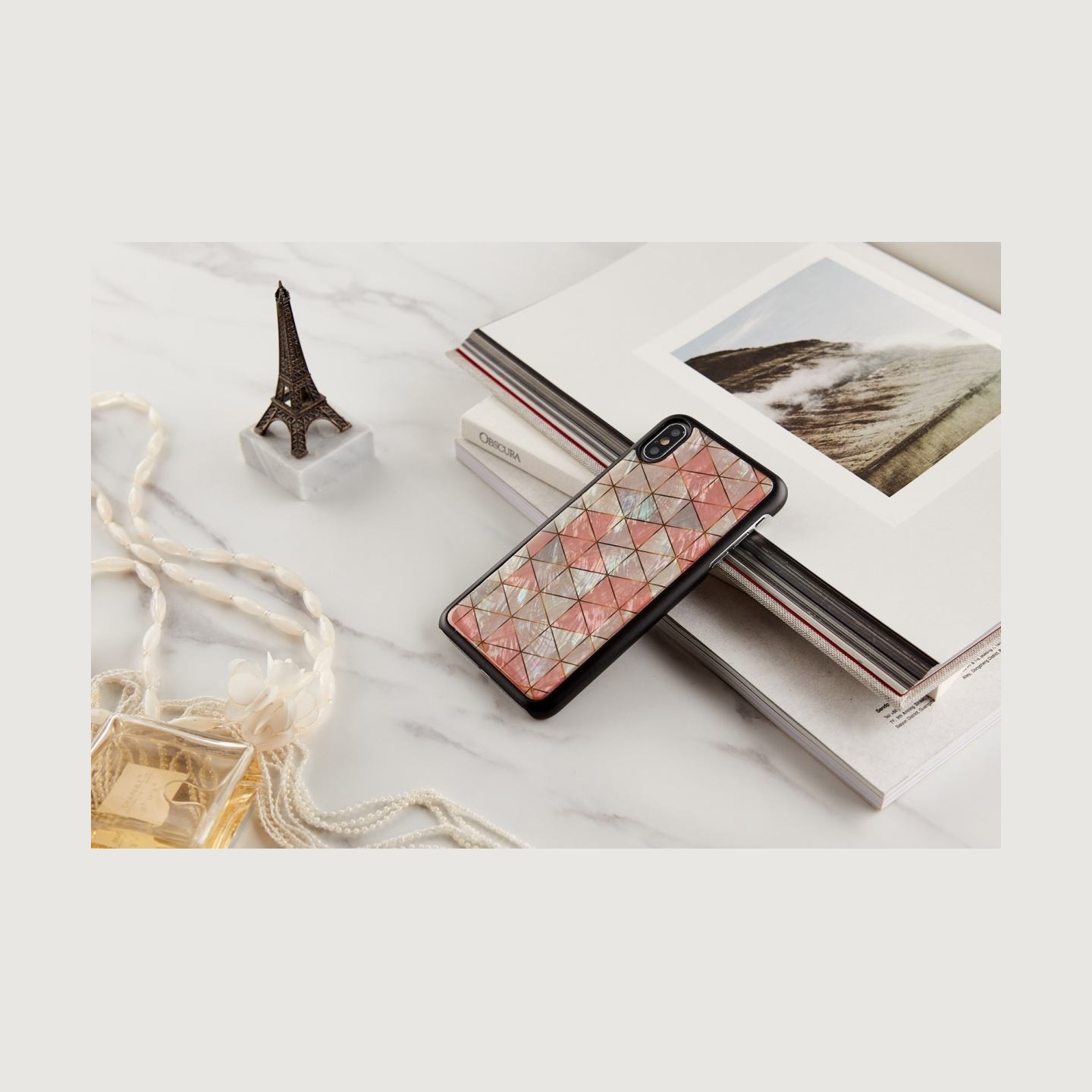 Ikins SmartPhone case iPhone XS Max diamond black