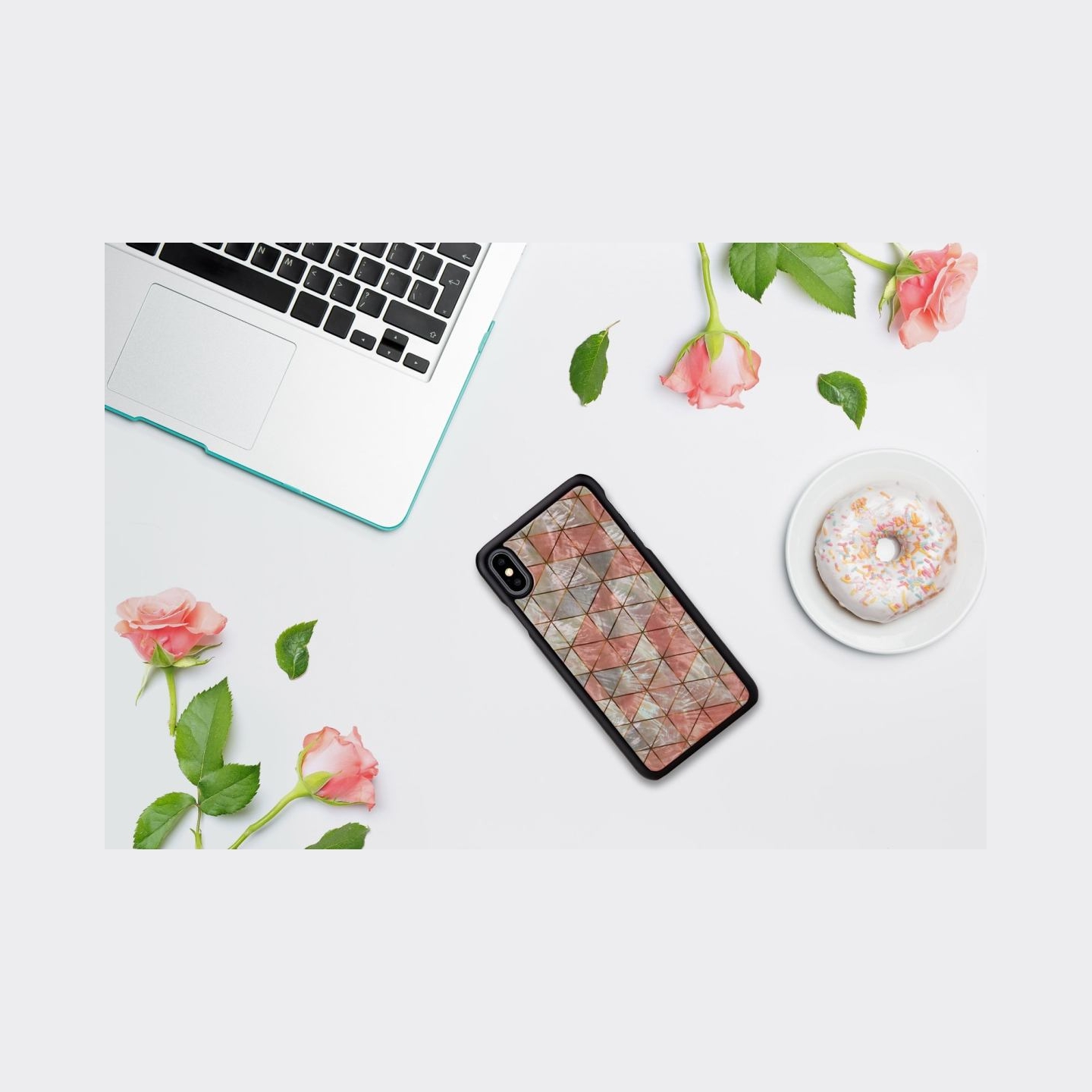 Ikins SmartPhone case iPhone XS Max diamond black