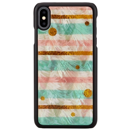 Ikins SmartPhone case iPhone XS Max pop mint black