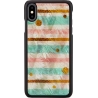 Ikins SmartPhone case iPhone XS Max pop mint black