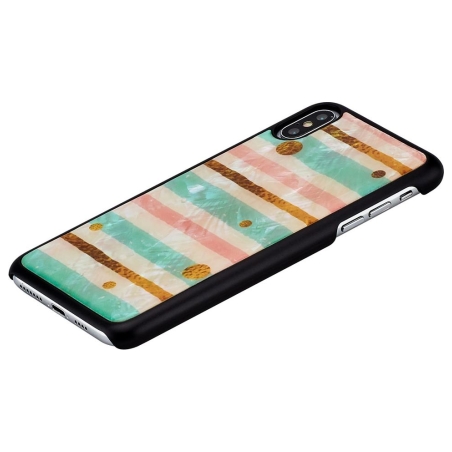 Ikins SmartPhone case iPhone XS Max pop mint black