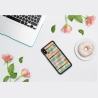 Ikins SmartPhone case iPhone XS Max pop mint black