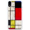 Ikins SmartPhone case iPhone XR mondrian white