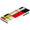 Ikins SmartPhone case iPhone XR mondrian white