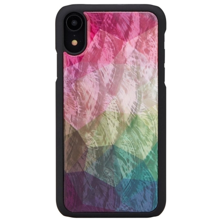 Ikins SmartPhone case iPhone XR water flower black