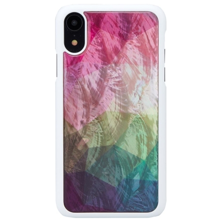 Ikins SmartPhone case iPhone XR water flower white