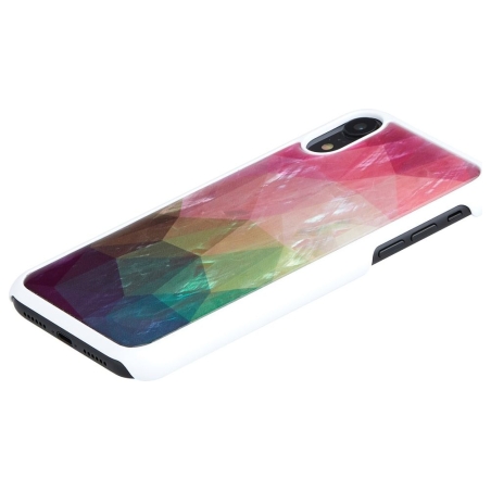 Ikins SmartPhone case iPhone XR water flower white