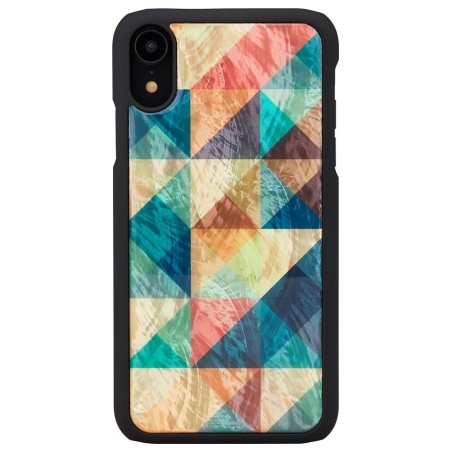 Ikins SmartPhone case iPhone XR mosaic black