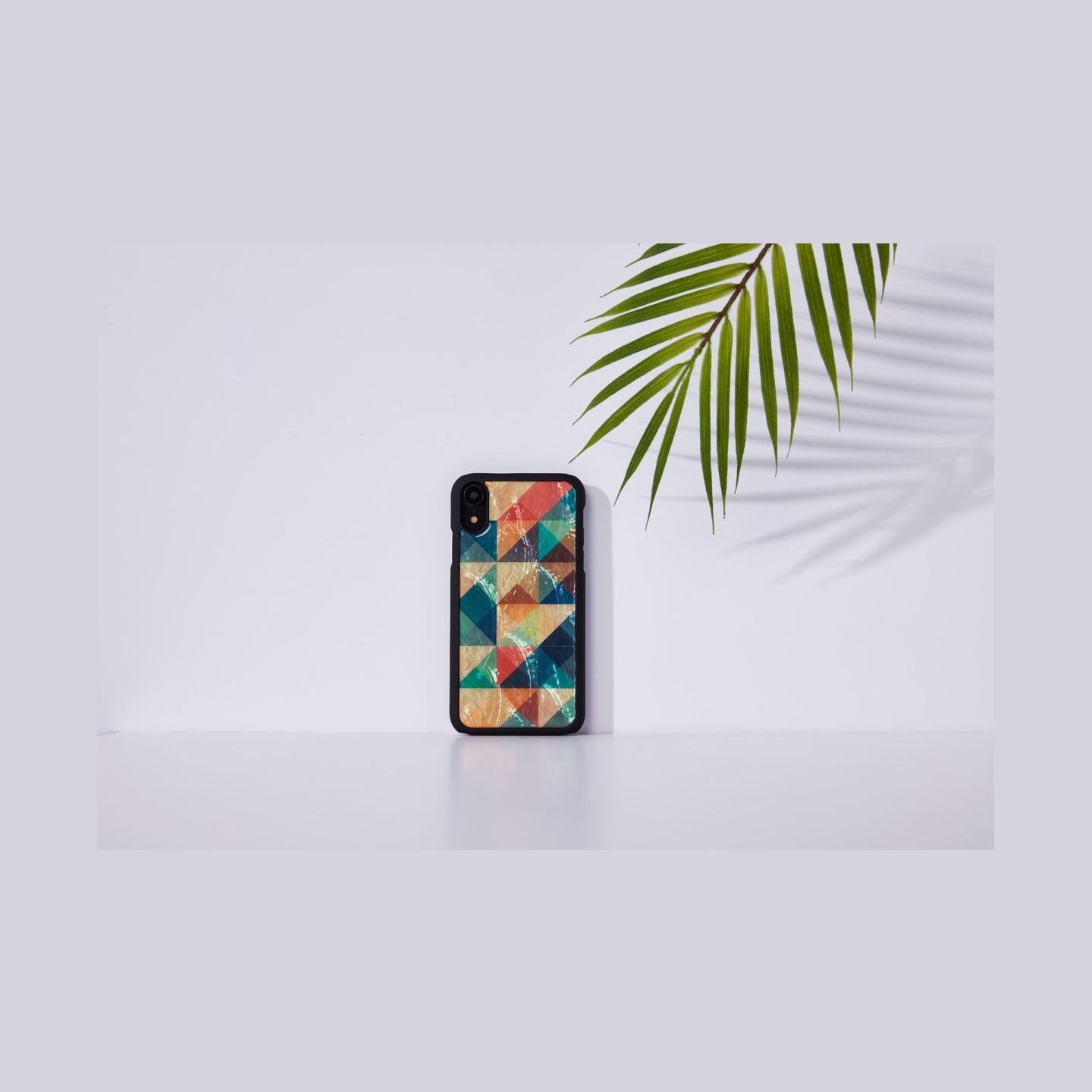 Ikins SmartPhone case iPhone XR mosaic black