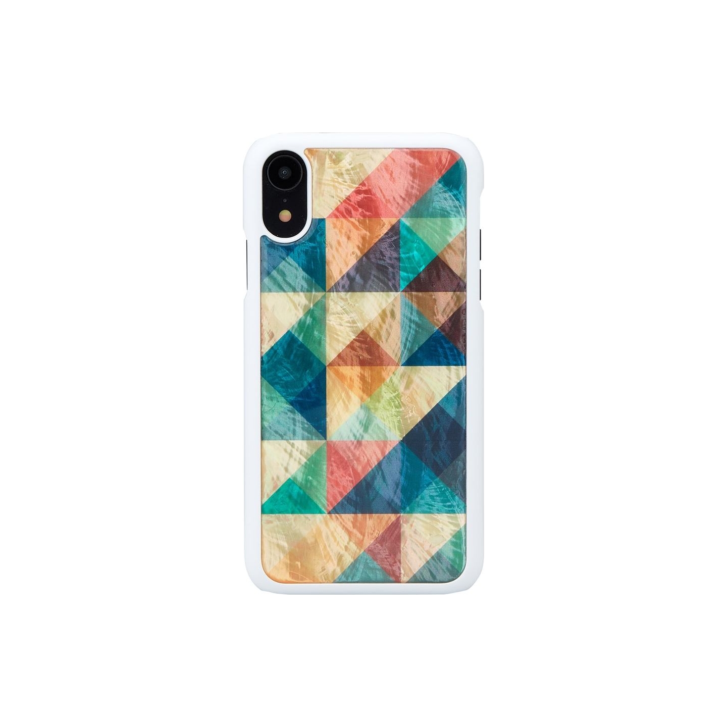 Ikins SmartPhone case iPhone XR mosaic white