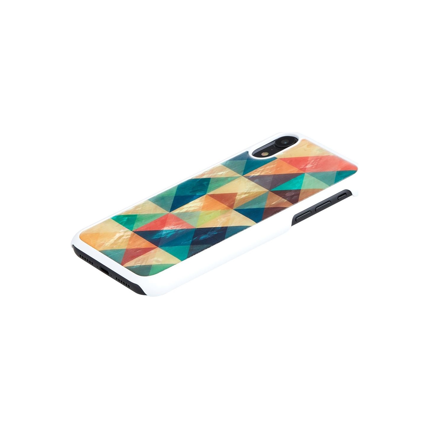 Ikins SmartPhone case iPhone XR mosaic white
