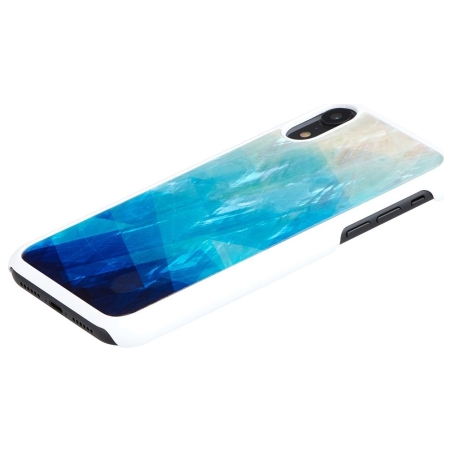 Ikins SmartPhone case iPhone XR blue lake white