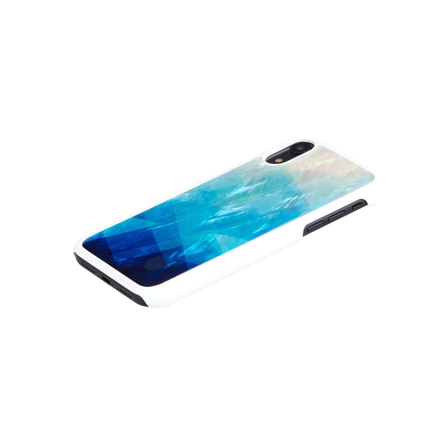 Ikins SmartPhone case iPhone XR blue lake white