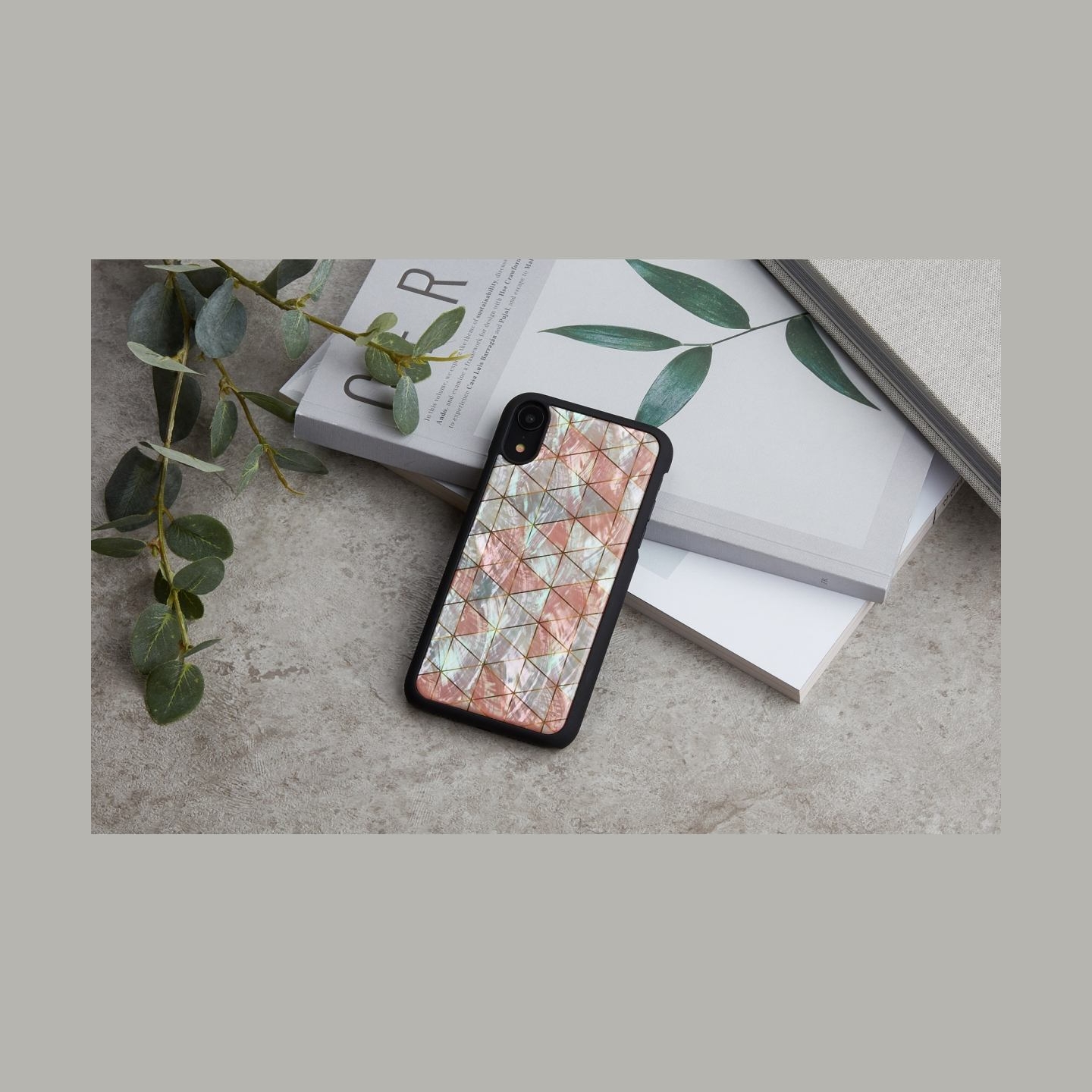 Ikins SmartPhone case iPhone XR diamond black