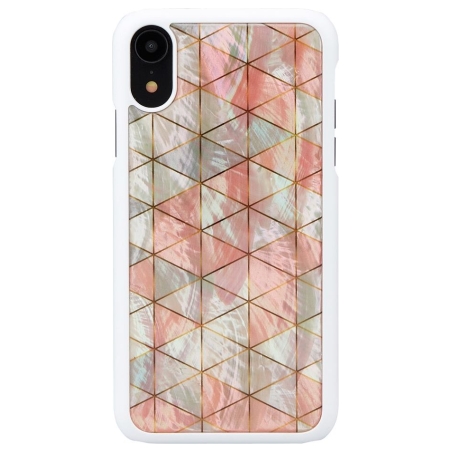 Ikins SmartPhone case iPhone XR diamond white