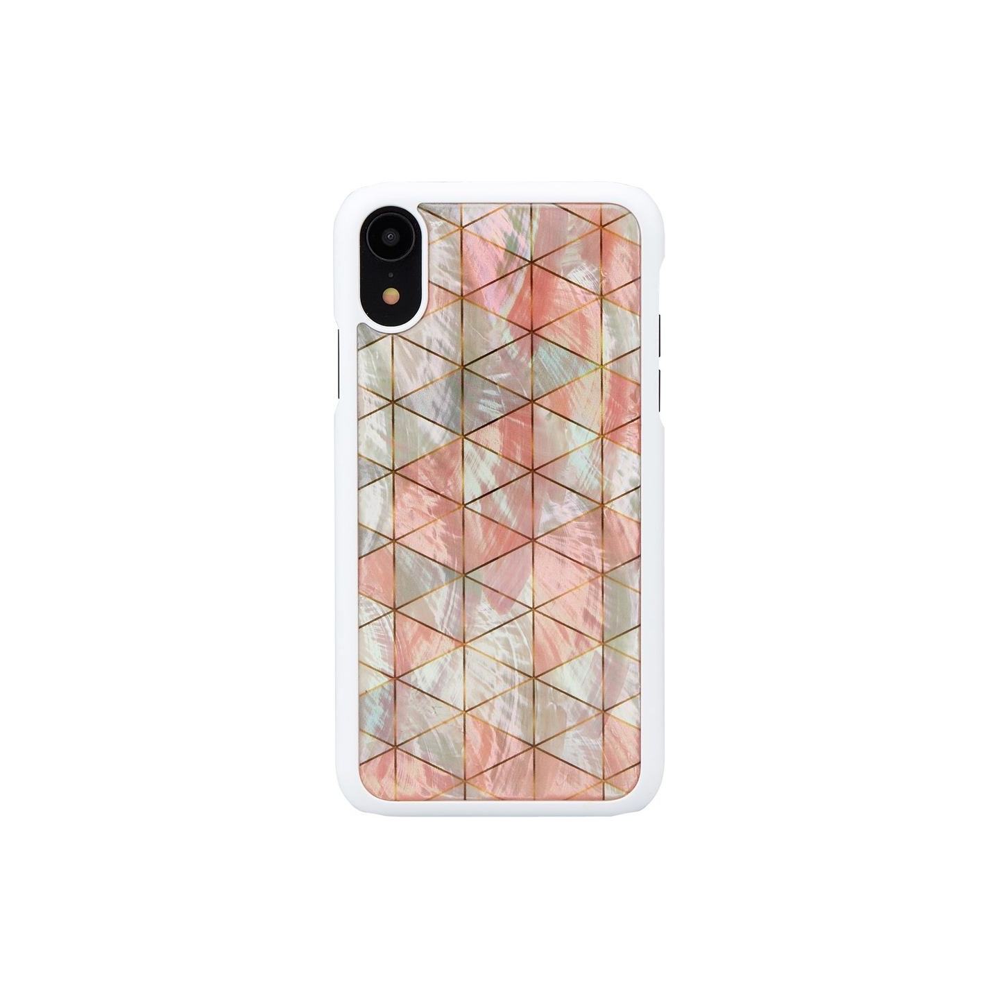 Ikins SmartPhone case iPhone XR diamond white