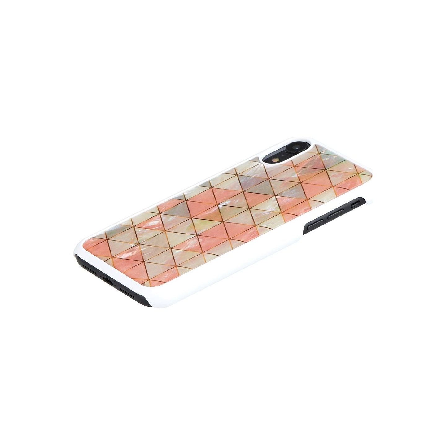 Ikins SmartPhone case iPhone XR diamond white