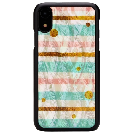 Ikins SmartPhone case iPhone XR pop mint black