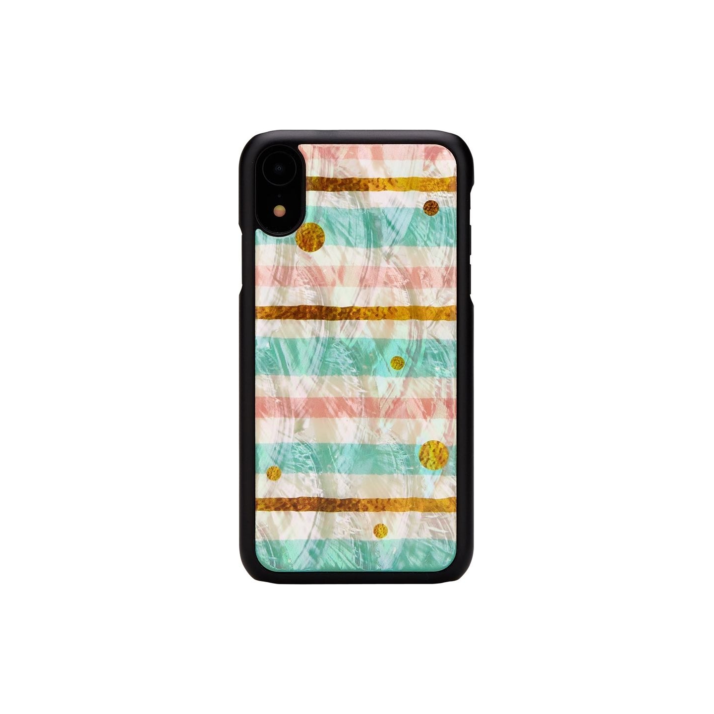 Ikins SmartPhone case iPhone XR pop mint black