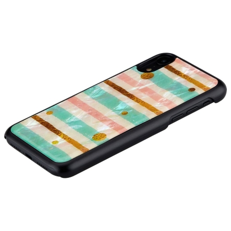 Ikins SmartPhone case iPhone XR pop mint black