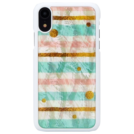 Ikins SmartPhone case iPhone XR pop mint white