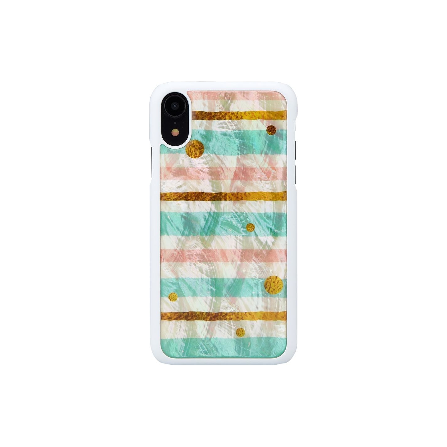 Ikins SmartPhone case iPhone XR pop mint white