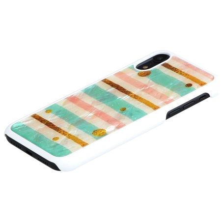 Ikins SmartPhone case iPhone XR pop mint white