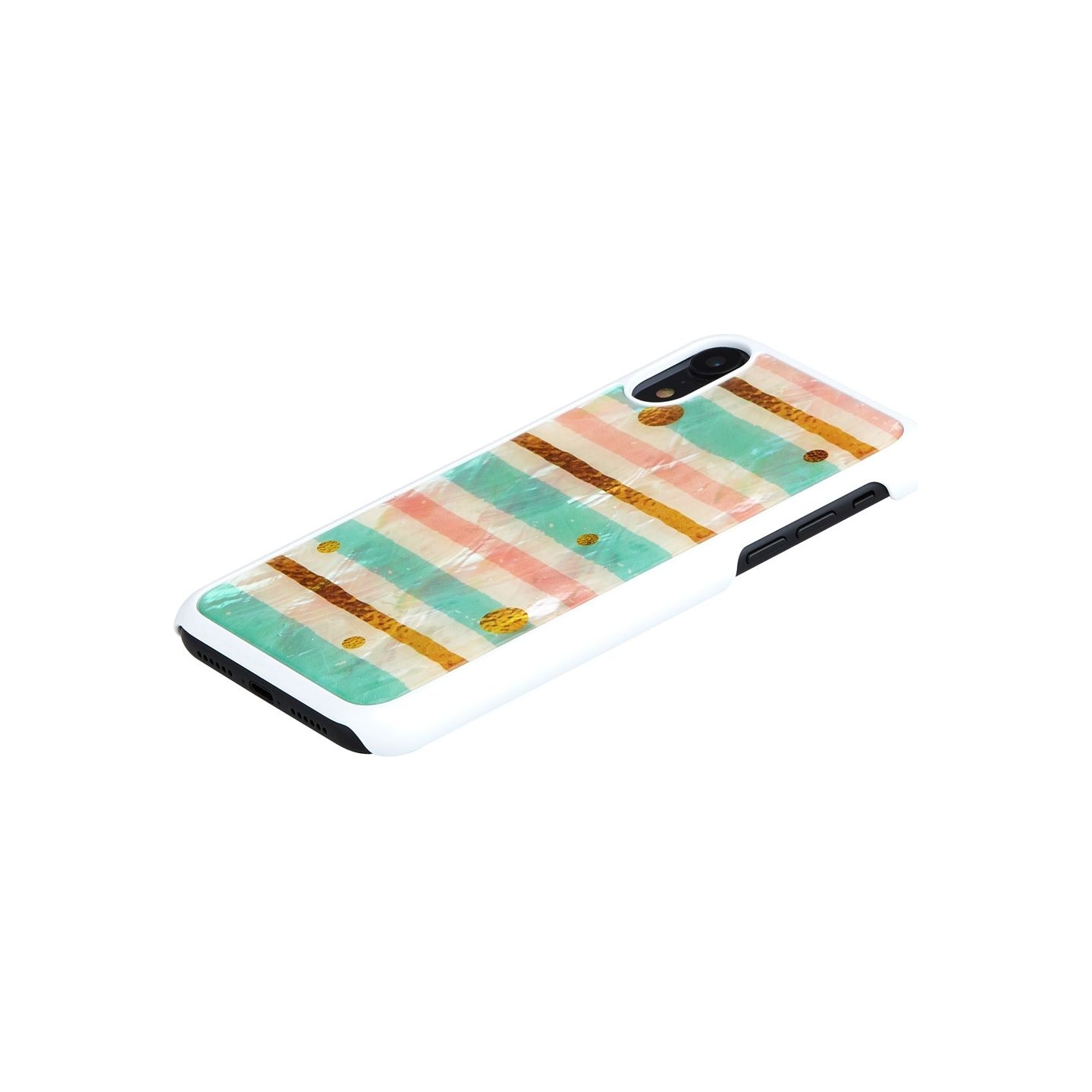 Ikins SmartPhone case iPhone XR pop mint white