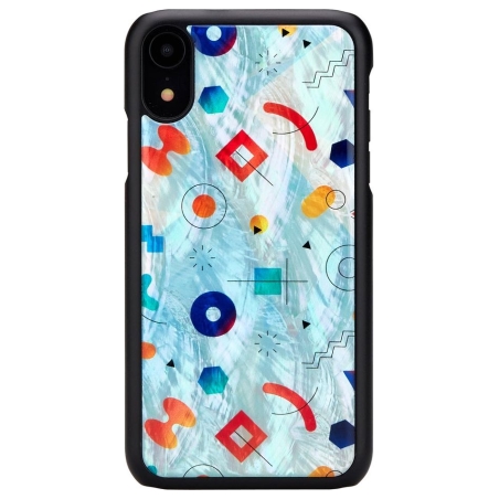 Ikins SmartPhone case iPhone XR poppin rock black