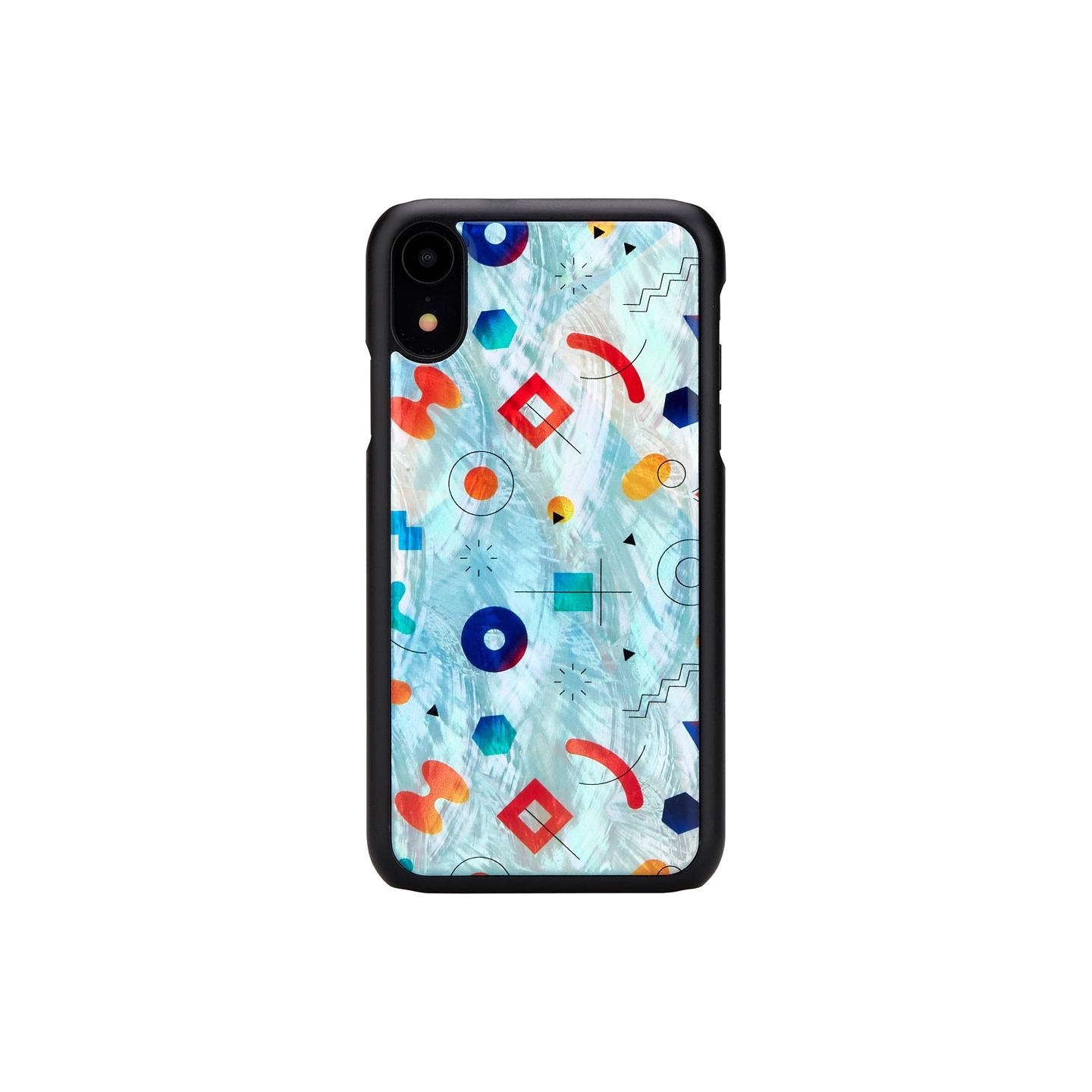 Ikins SmartPhone case iPhone XR poppin rock black