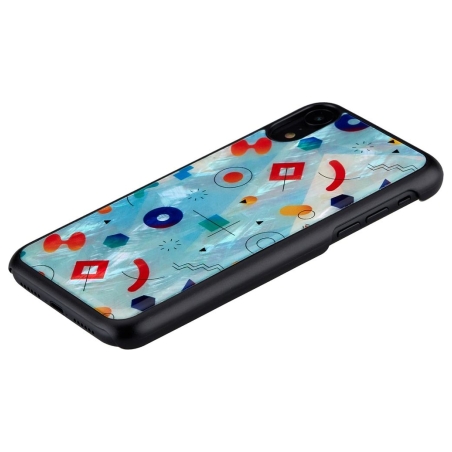 Ikins SmartPhone case iPhone XR poppin rock black