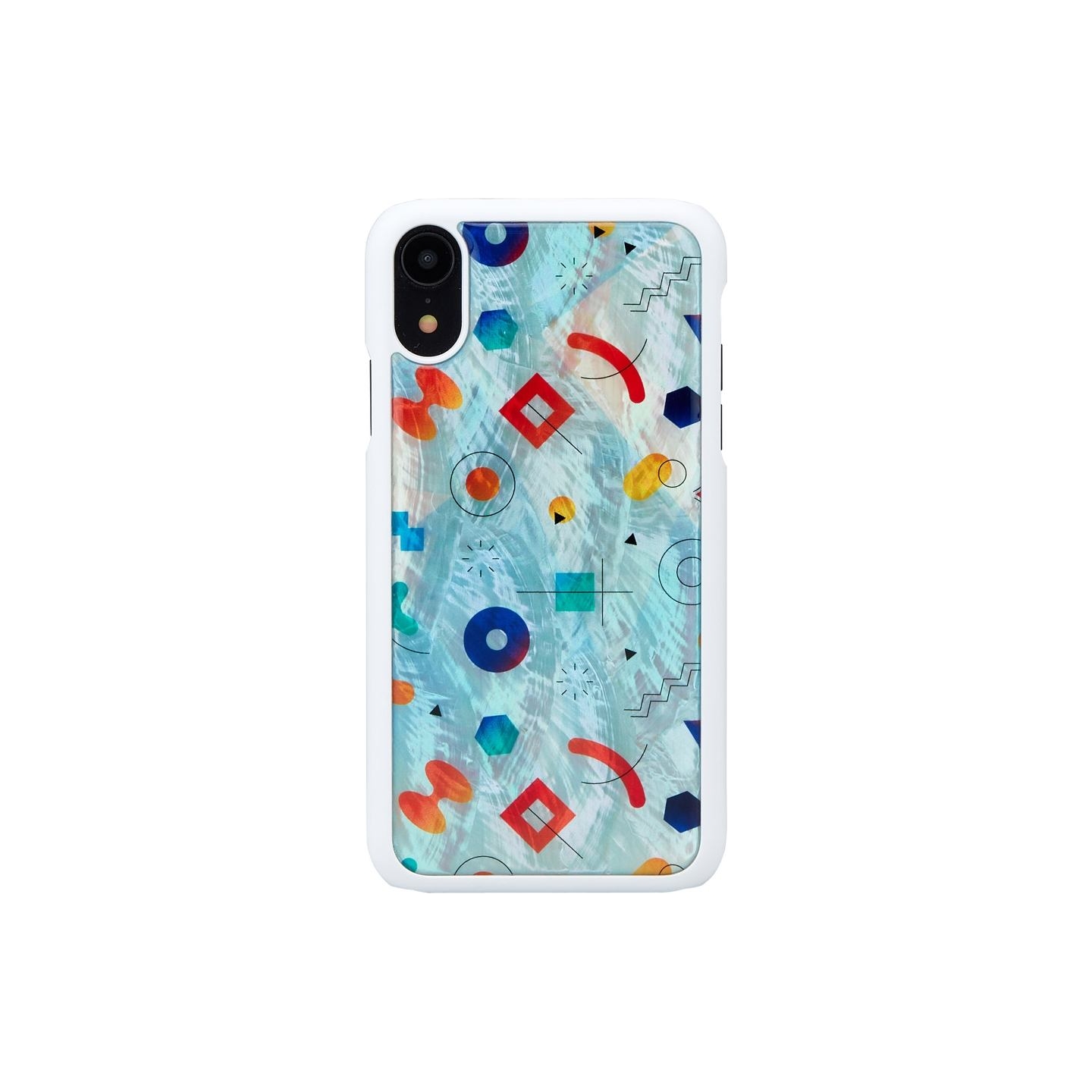 Ikins SmartPhone case iPhone XR poppin rock white