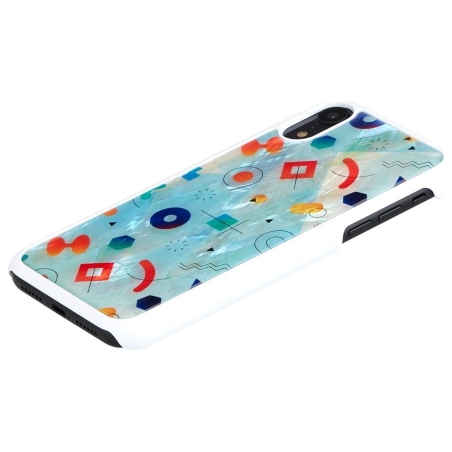 Ikins SmartPhone case iPhone XR poppin rock white