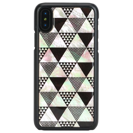 Ikins SmartPhone case iPhone XS/S pyramid black