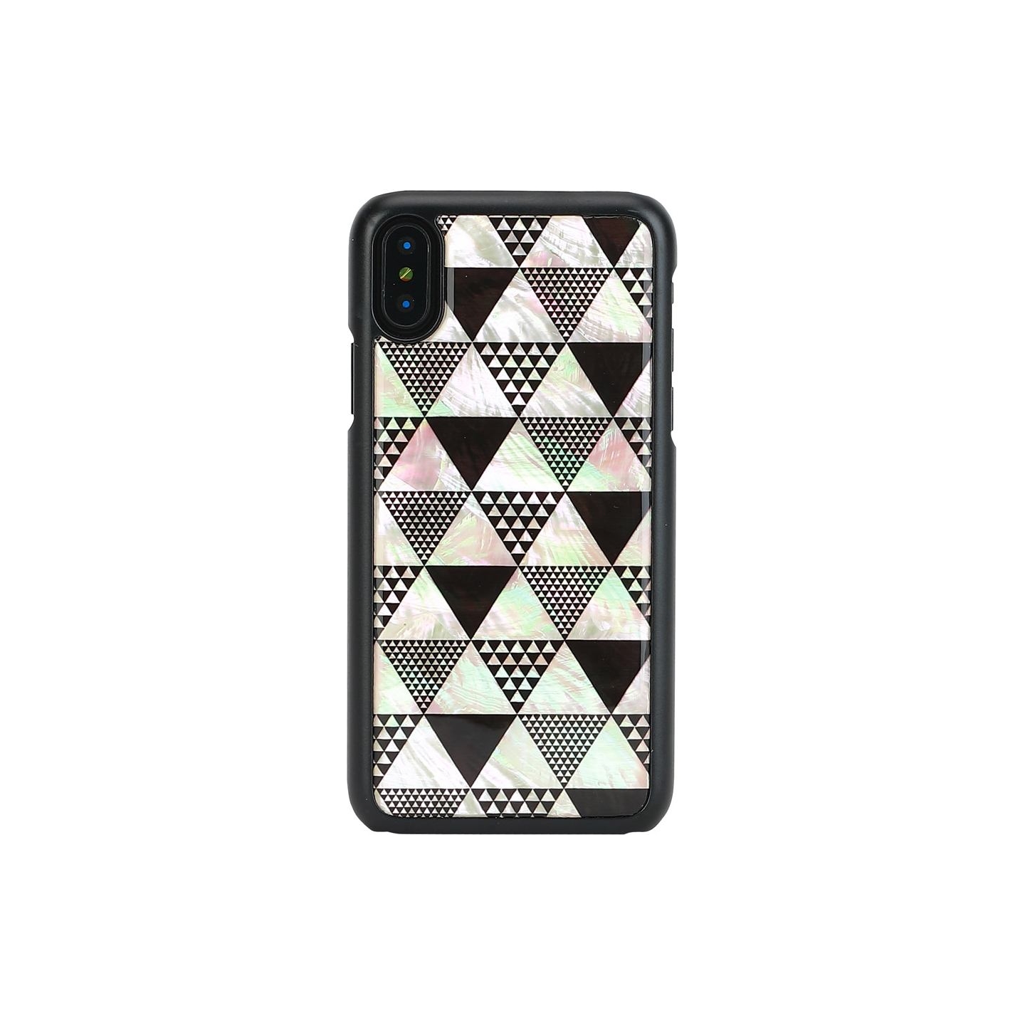 Ikins SmartPhone case iPhone XS/S pyramid black