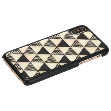 Ikins SmartPhone case iPhone XS/S pyramid black