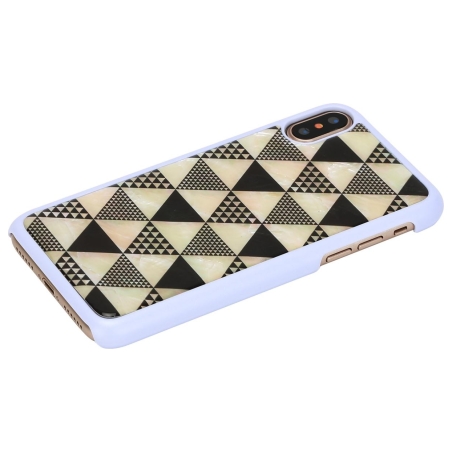 Ikins SmartPhone case iPhone XS/S pyramid white
