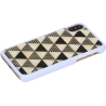 Ikins SmartPhone case iPhone XS/S pyramid white