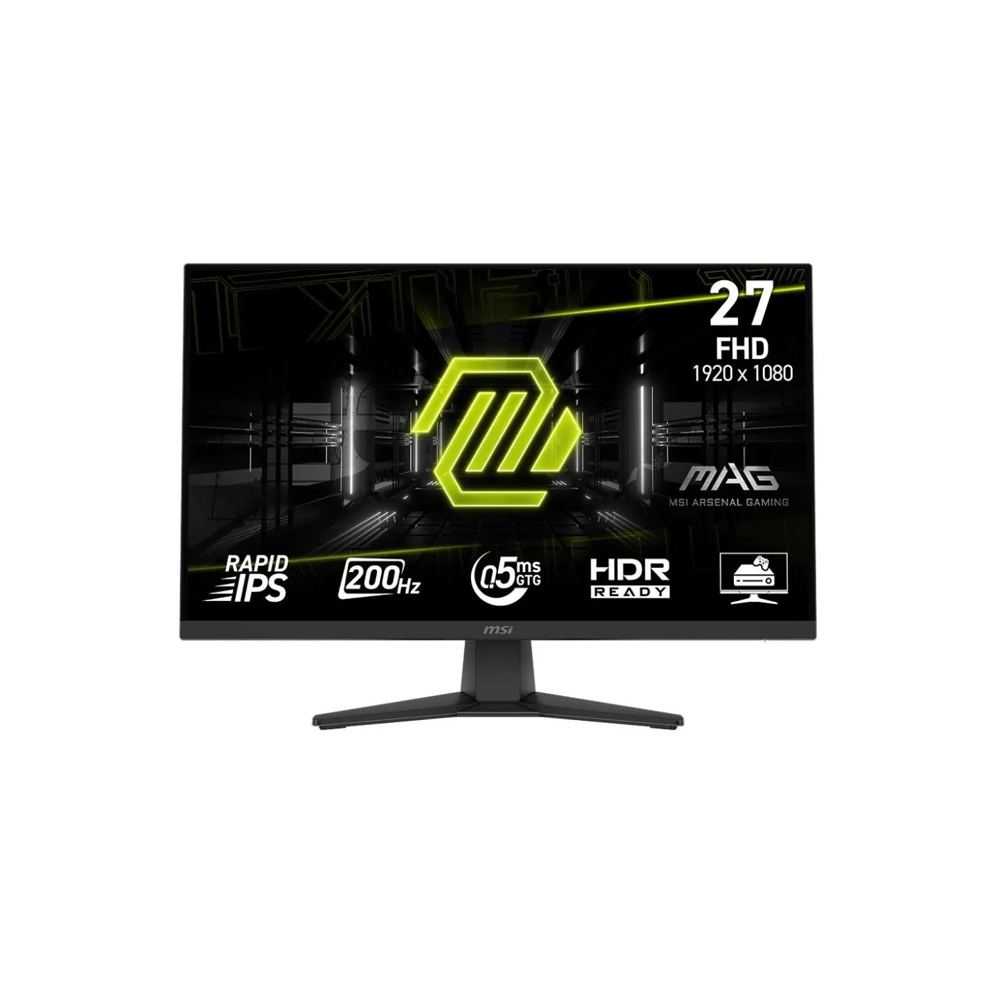MSI LCD Monitor|MSI|MAG 272F|27"|Gaming|Matte|Panel IPS|1920x1080|16:9|200Hz|0.5 ms|Colour Black|MAG272F