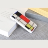 Ikins SmartPhone case iPhone XS/S mondrian white