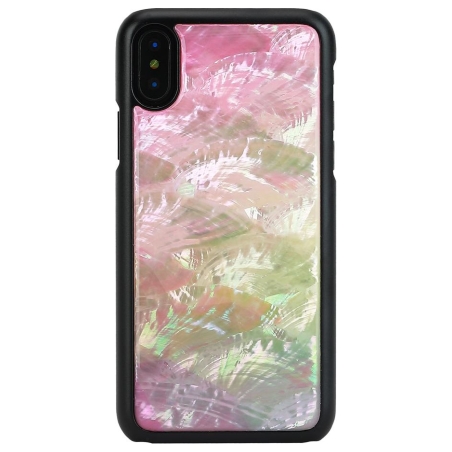 Ikins SmartPhone case iPhone XS/S water flower black